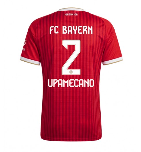 Bayern Munich Dayot Upamecano #2 Domácí Dres pro Dámské 2026-27 Krátký Rukáv Bayern Munich Dayot Upamecano #2 Domácí Dres pro Dámské 2026-27 Krátký Rukáv
